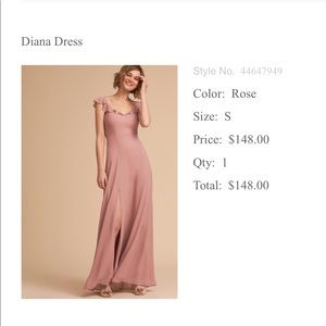 BHLDN Bridesmaid Dress